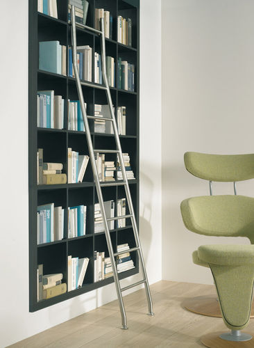 Scala a pioli con ganci - KLASSIK  SL.6000.KL - MWE Edelstahlmanufaktur - da appoggio / in metallo / per uso residenziale