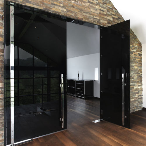 Maniglia a tirante per porta a vetri - AZURE TG.1137 - MWE Edelstahlmanufaktur - in acciaio inossidabile / contemporanea / per uso residenziale