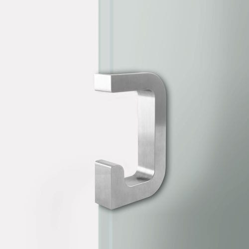 Maniglia a tirante per porta a vetri - GR.7545 - MWE Edelstahlmanufaktur - per porta scorrevole / in acciaio inossidabile / contemporanea