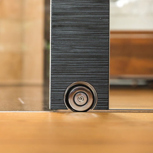 Sistema scorrevole in acciaio inossidabile - TERRA H ST.1061.TH - MWE Edelstahlmanufaktur - per porta in legno