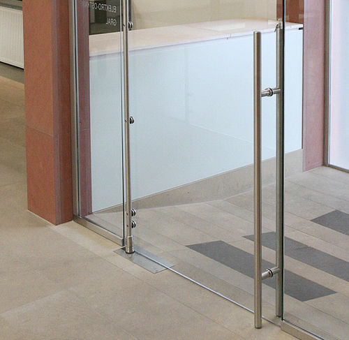 Maniglia a tirante per porta a vetri - TG.1150.S - MWE Edelstahlmanufaktur - in acciaio inossidabile / contemporanea / per uso residenziale