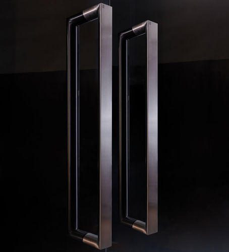 Maniglia a tirante per porta a vetri - CONTORNO  TG.1528 - MWE Edelstahlmanufaktur - in acciaio inossidabile / contemporanea / filomuro