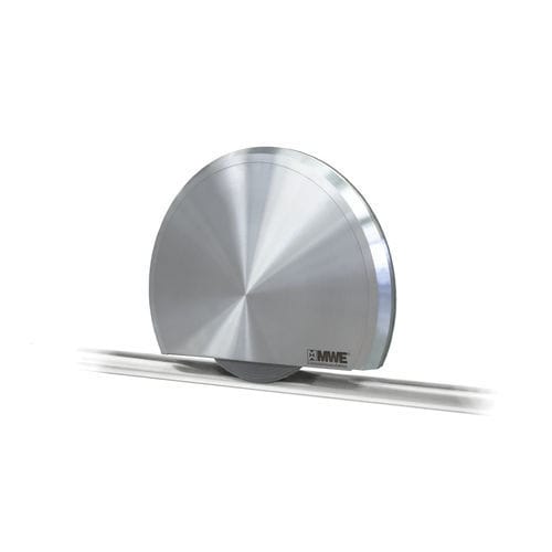 Sistema scorrevole in acciaio inossidabile - TERRA M XL ST.1063.TM.XL - MWE Edelstahlmanufaktur - per porta in vetro