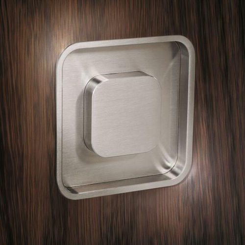 Maniglia per porta scorrevole - GR.6605 - MWE Edelstahlmanufaktur - per porta a vetri / in acciaio inossidabile / contemporanea