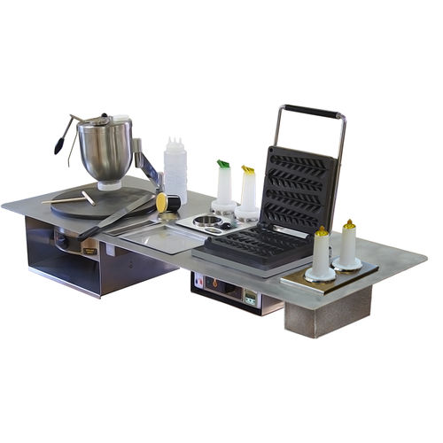 Crepiera elettrica - C+G - CREPES DE France - a gas / professionale