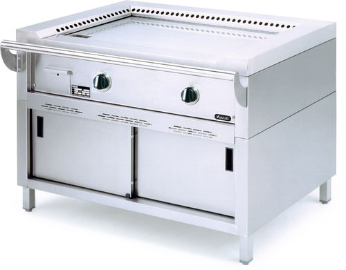 Piastra di cottura a gas - TP12/JG - TP12/JGP - Nayati Europe - professionale / portatile