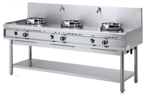 Blocco cottura a gas - NGER 20-70 - Nayati Europe - professionale / wok