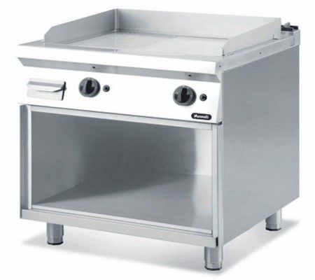 Piastra di cottura a gas - NGFT 4-75 MR / NGFT 6-75 MR / NGFT 8-75 MR - Nayati Europe - professionale