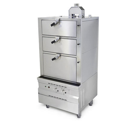 Cuocitore a gas - NGSCD 9-90 - Nayati Europe - per riso / professionale / a vapore