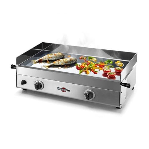 Piastra di cottura a gas - DOUBLE DESIGN : GGCIM2AA - KRAMPOUZ - professionale