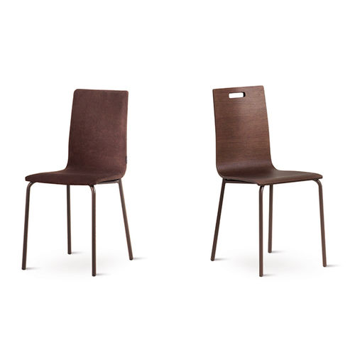 Sedia contemporanea - NICO - MOBLIBERICA - da interno / in tessuto / in pelle