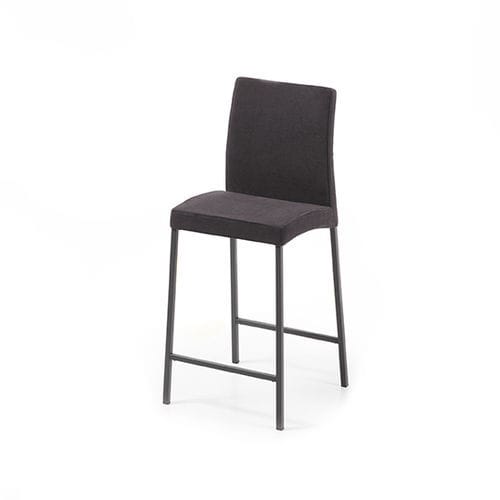 Sedia alta contemporanea - NAOMI  - MOBLIBERICA - da interno / in tessuto / con supporto in metallo
