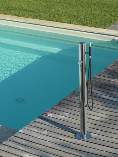 Doccia da giardino per piscina - SPRING POOL: COL90 - Fontealta - in acciaio inossidabile