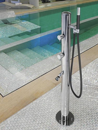 Doccia da giardino per piscina - SPRING POOL: COL90.2 - Fontealta - in acciaio inossidabile