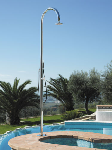 Doccia da giardino per piscina - ORIGO SHOWER: C50.ME - Fontealta - in acciaio inossidabile