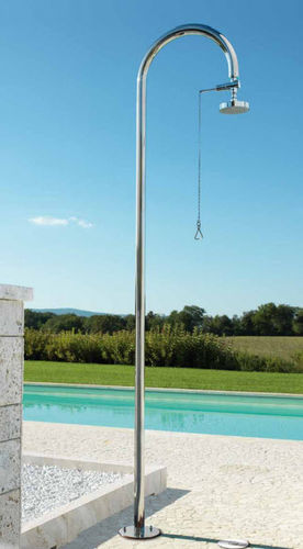 Doccia da giardino per piscina - ORIGO SHOWER: C50.T - Fontealta - in acciaio inossidabile