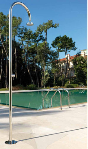 Doccia da giardino per piscina - ORIGO SHOWER: C50.M - Fontealta - in acciaio inossidabile