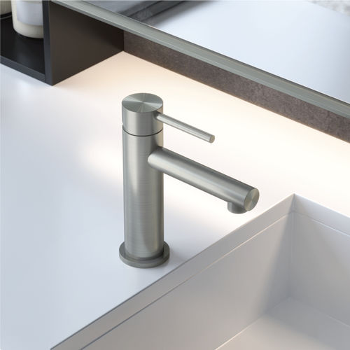 Miscelatore per lavabo - SKINNY W35 - Fontealta - da appoggio / in acciaio inossidabile / da interno