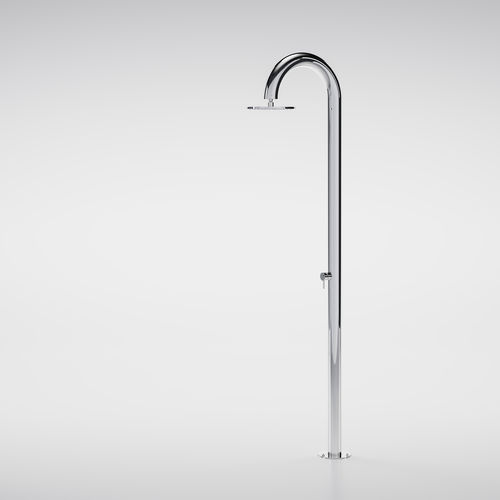 Colonna doccia da esterno - CLUB LARGE CL90 - Fontealta - in acciaio inossidabile / su piede / contemporanea
