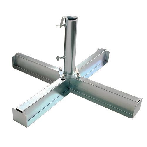 Base per ombrellone in acciaio galvanizzato - BQ8080Z - Scolaro