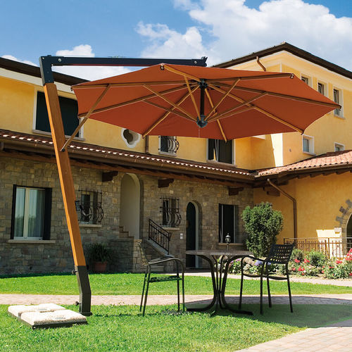 Ombrellone quadrato - Palladio Braccio - Scolaro - rettangolare / ottagonale / laterale