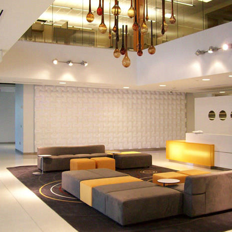 Pannello decorativo da parete - WOVIN WALL® STANDARD - Wovin Wall - in plastica / 3D / traslucido