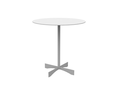Tavolo d'appoggio contemporaneo - CROSS - Lourens Fisher - in metallo / rotondo / per uso residenziale