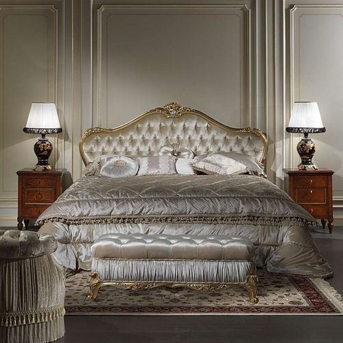 Letto matrimoniale - Maggiolini 925 - VIMERCATI MEDA LUXURY CLASSIC FURNITURE - in stile / imbottito / con testiera imbottita