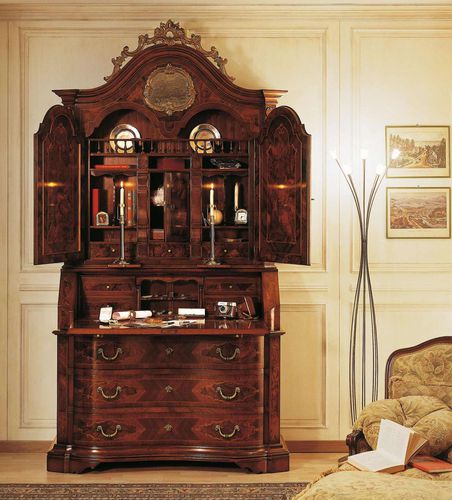 Scrivania da terra - 18th century - VIMERCATI MEDA LUXURY CLASSIC FURNITURE - in stile / in noce / dritta
