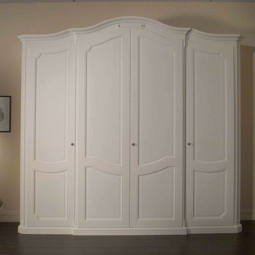 Armadio in stile - 18th century - VIMERCATI MEDA LUXURY CLASSIC FURNITURE - in legno / con ante battenti / bianco