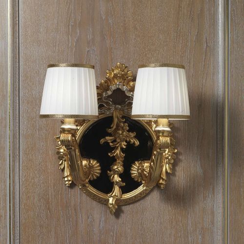 Applique in stile - Pin-up - VIMERCATI MEDA LUXURY CLASSIC FURNITURE - da interno / in legno laccato / foglia d'oro