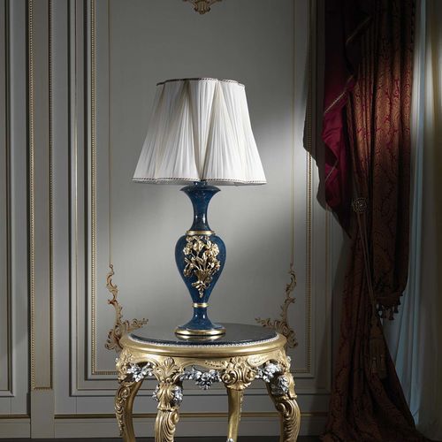 Lampada da tavolo - art. 2015 - VIMERCATI MEDA LUXURY CLASSIC FURNITURE - foglia d'oro / in stile / senza fili