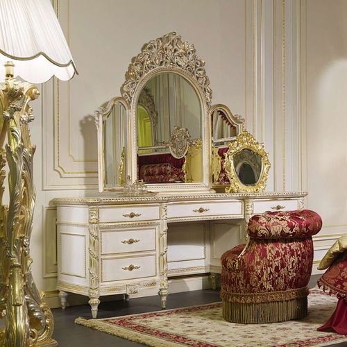Mobile da toeletta in stile - roma - VIMERCATI MEDA LUXURY CLASSIC FURNITURE - in legno / monoposto