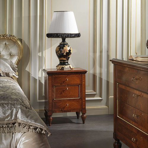 Comodino in stile - Maggiolini 925 - VIMERCATI MEDA LUXURY CLASSIC FURNITURE - in legno / rettangolare / con cassetti