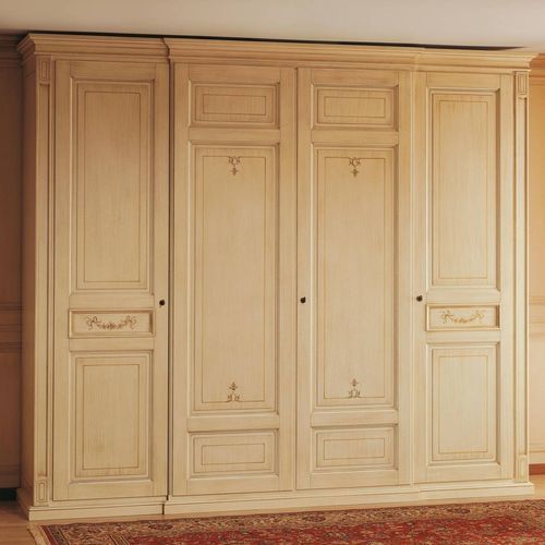 Armadio in stile - CANOVA - VIMERCATI MEDA LUXURY CLASSIC FURNITURE - in legno / con ante battenti