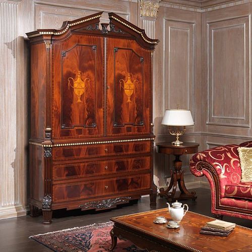 Credenza alta - NEO-CLASSIC - VIMERCATI MEDA LUXURY CLASSIC FURNITURE - in stile / in legno / con cassetti