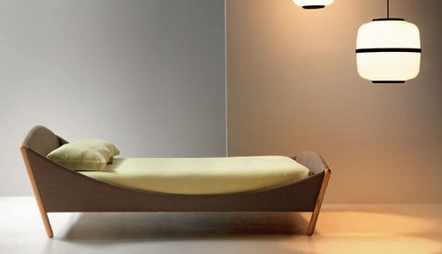 Letto singolo - LULLABY - noctis - contemporaneo / in tessuto / 160x200 cm