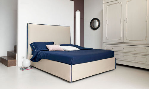 Letto matrimoniale - ME L - noctis - contemporaneo / imbottito / in tessuto