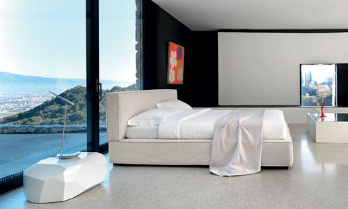 Letto matrimoniale - DUCK - noctis - contemporaneo / imbottito / in tessuto