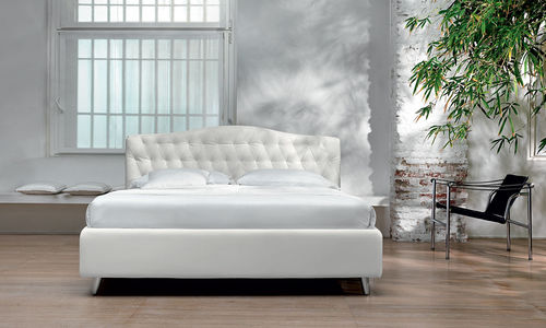 Letto matrimoniale - DREAM CAPITONÈ - noctis - contemporaneo / imbottito / in pelle