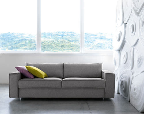 Divano contemporaneo - HYDRA - noctis - in tessuto / grigio / 2 posti