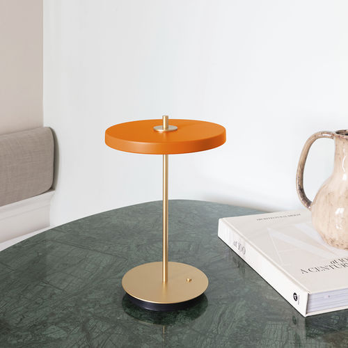 Lampada da tavolo - ASTERIA MOVE - VITA copenhagen - in alluminio / in ottone / in PMMA