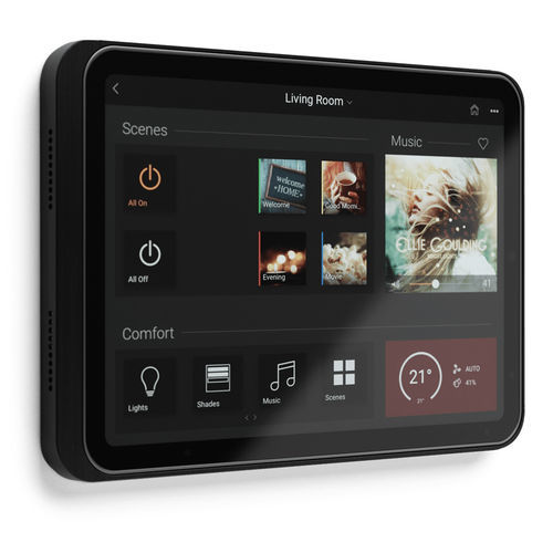 Supporto per iPad® da parete - eve - basalte - da tavolo / per uso residenziale / contract