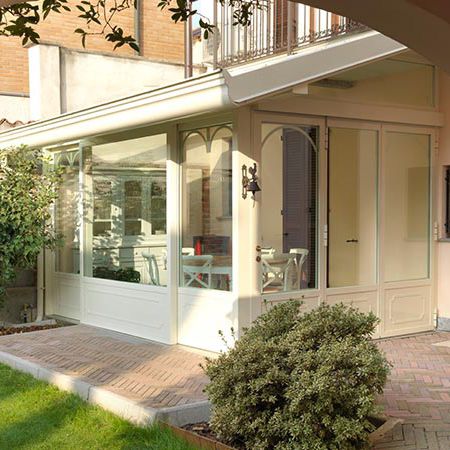 Veranda in vetro - PROVENCE  - Cagis Srl - in acciaio / in ferro galvanizzato