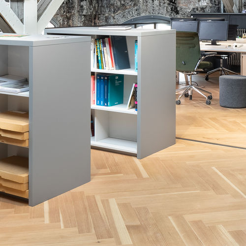 Parquet massello - 100 Herringbone - Pur Natur Holzprodukte - in douglas / a spina di pesce / finitura in olio naturale