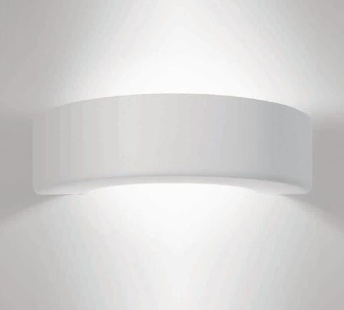 Applique contemporanea - PONTE PICCOLO - BUZZI & BUZZI - da interno / Aircoral® / curva