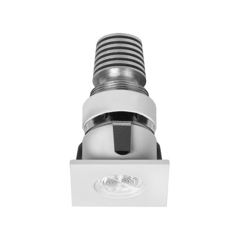 Faretto da incasso a soffitto - F40 - BUZZI & BUZZI - da incasso a muro / LED / quadrato