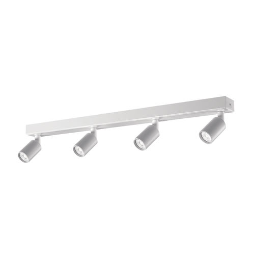 Faretti a binario LED - X4 - BUZZI & BUZZI - tondo / in alluminio / contract
