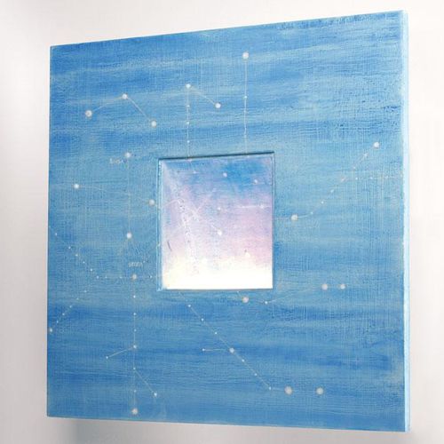 Applique contemporanea - FRAME - BUZZI & BUZZI - da interno / Aircoral® / quadrata