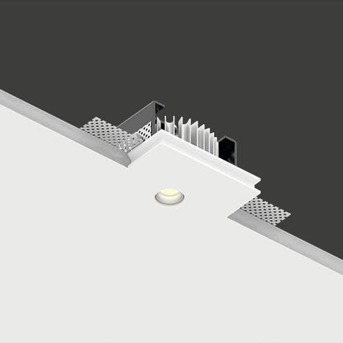 Luce ad incasso - GENIUS BASIC FLAT - BUZZI & BUZZI - LED / quadrata / IP20